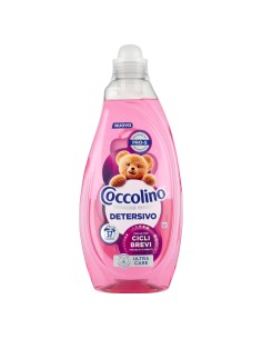 coccolino detersivo cicli brevi 37 lavaggi 1480ml - ultra care: tuttocasashop.it: prodotti per bucato e tessuti