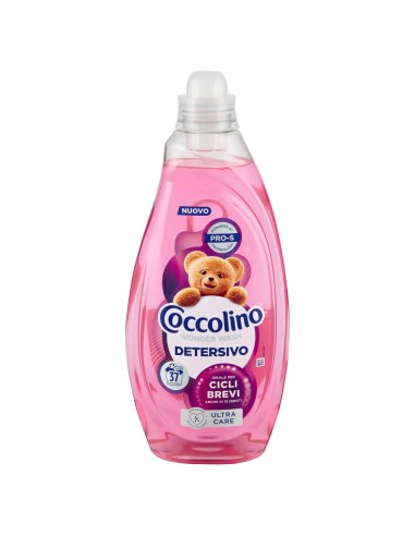 coccolino detersivo cicli brevi 37 lavaggi 1480ml - ultra care: tuttocasashop.it: prodotti per bucato e tessuti