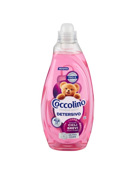 coccolino detersivo cicli brevi 37 lavaggi 1480ml - ultra care: tuttocasashop.it: prodotti per bucato e tessuti
