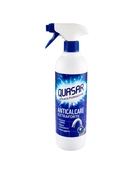 quasar detergente spray - 580ml - anticalcare extraforte - azione rapida: tuttocasashop.it: pulizia e cura della casa