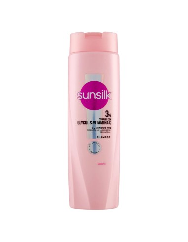 sunsilk shampoo 250ml - glycol & vitamina c - luminous 100: tuttocasashop.it: igiene e cura della persona