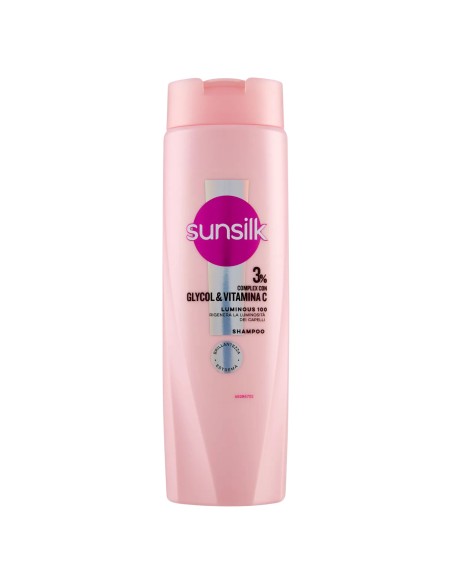 sunsilk shampoo 250ml - glycol & vitamina c - luminous 100: tuttocasashop.it: igiene e cura della persona