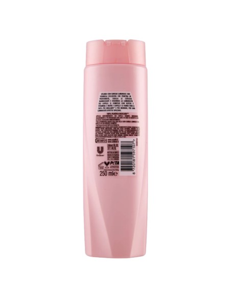 sunsilk shampoo 250ml - glycol & vitamina c - luminous 100: tuttocasashop.it: igiene e cura della persona