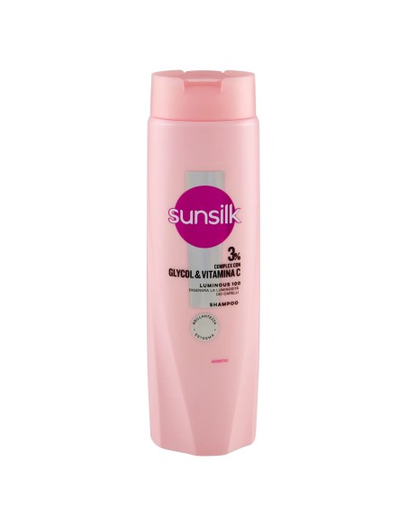 sunsilk shampoo 250ml - glycol & vitamina c - luminous 100: tuttocasashop.it: igiene e cura della persona