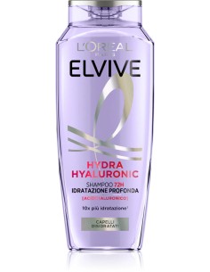 elvive shampoo 700ml formato xl - hydra hyaluronic 72h idratazione profonda: tuttocasashop.it: igiene e cura della persona