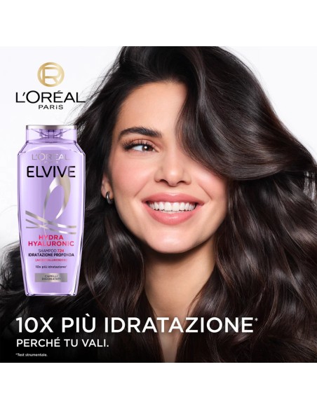 elvive shampoo 700ml formato xl - hydra hyaluronic 72h idratazione profonda: tuttocasashop.it: igiene e cura della persona