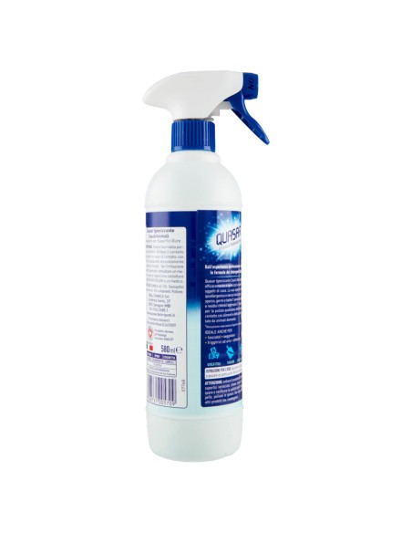 quasar detergente spray - 580ml - igienizzante casa e animali: tuttocasashop.it: pulizia e cura della casa