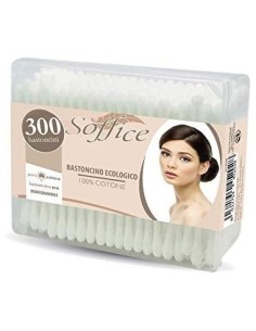 soffice cotonfiock 300 pezzi - bastoncini cotonati: tuttocasashop.it: igiene e cura della persona