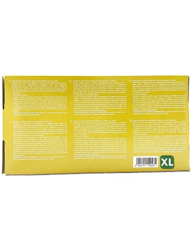 starvinyl 100 guanti in vinile non talcati - taglia extra grande xl 10: tuttocasashop.it: pulizia e cura della casa
