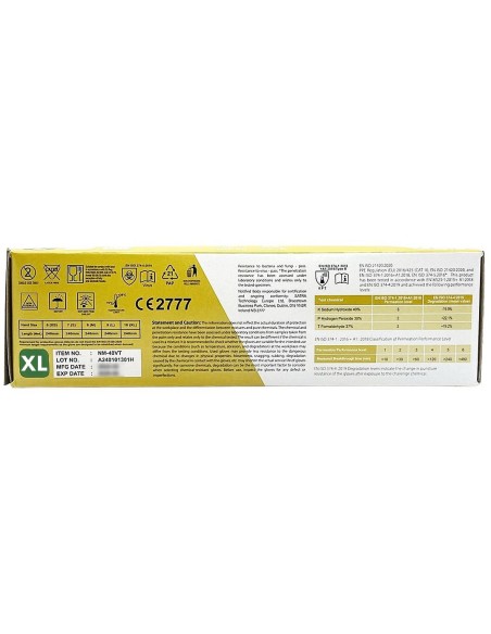 starvinyl 100 guanti in vinile non talcati - taglia extra grande xl 10: tuttocasashop.it: pulizia e cura della casa