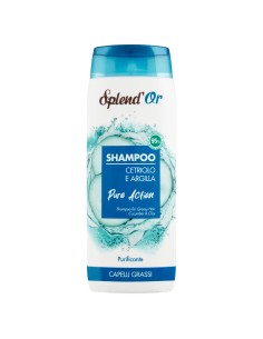 splend'or shampoo 300ml - cetriolo e argilla - purificante - capelli grassi: tuttocasashop.it: igiene e cura della persona