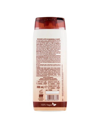 splend'or balsamo per capelli 300ml - nutriente latte di mandorla e karite: tuttocasashop.it: igiene e cura della persona