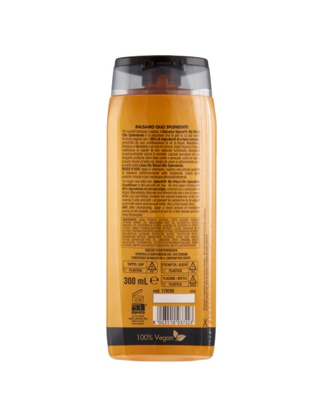 splend'or balsamo per capelli 300ml - illuminante olio splendente my ritual: tuttocasashop.it: igiene e cura della persona