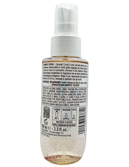 giardino dei sensi acqua corpo profumata - 100ml - caramel crush: tuttocasashop.it: igiene e cura della persona