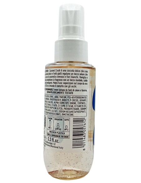 giardino dei sensi acqua corpo profumata - 100ml - caramel crush: tuttocasashop.it: igiene e cura della persona