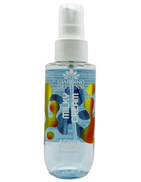 giardino dei sensi acqua corpo profumata - 100ml - milky cream: tuttocasashop.it: igiene e cura della persona