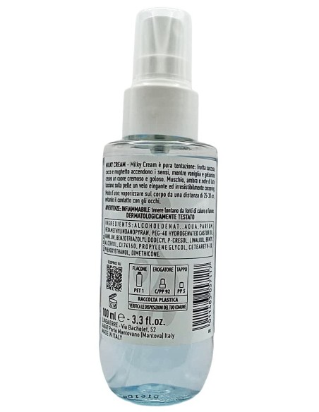 giardino dei sensi acqua corpo profumata - 100ml - milky cream: tuttocasashop.it: igiene e cura della persona