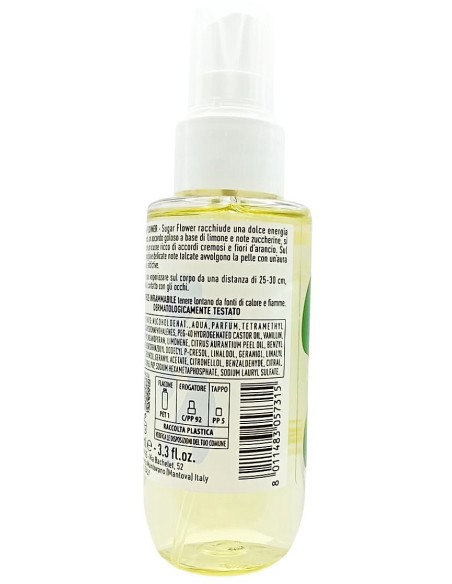 giardino dei sensi acqua corpo profumata - 100ml - sugar flower: tuttocasashop.it: igiene e cura della persona
