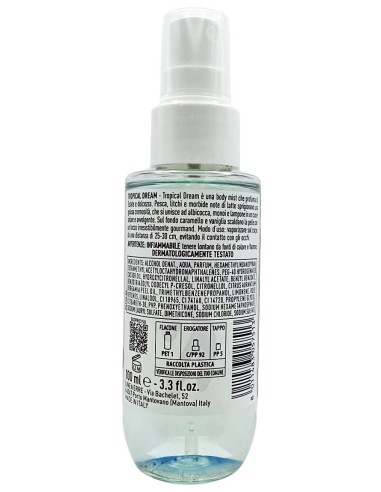 giardino dei sensi acqua corpo profumata - 100ml - tropical dream: tuttocasashop.it: igiene e cura della persona