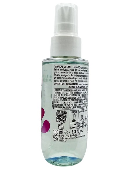 giardino dei sensi acqua corpo profumata - 100ml - tropical dream: tuttocasashop.it: igiene e cura della persona