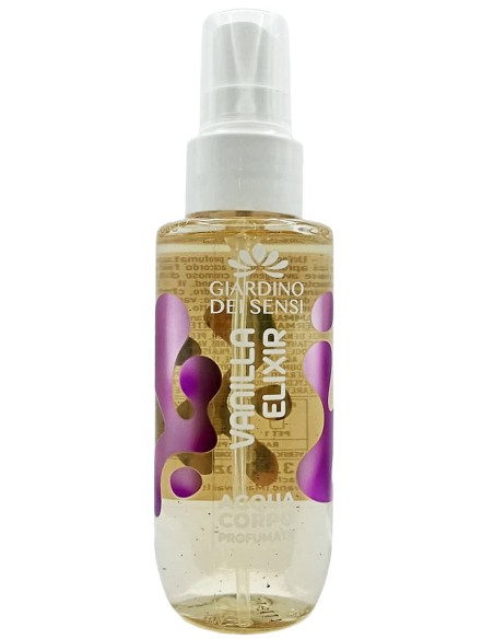 giardino dei sensi acqua corpo profumata - 100ml - vanilla elixir: tuttocasashop.it: igiene e cura della persona