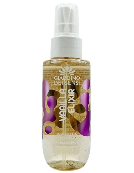 giardino dei sensi acqua corpo profumata - 100ml - vanilla elixir: tuttocasashop.it: igiene e cura della persona