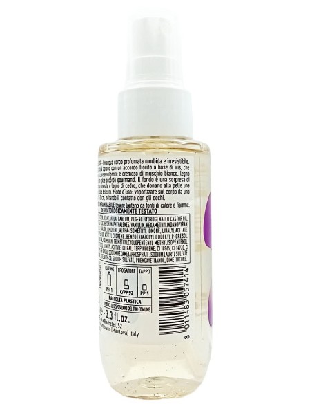 giardino dei sensi acqua corpo profumata - 100ml - vanilla elixir: tuttocasashop.it: igiene e cura della persona
