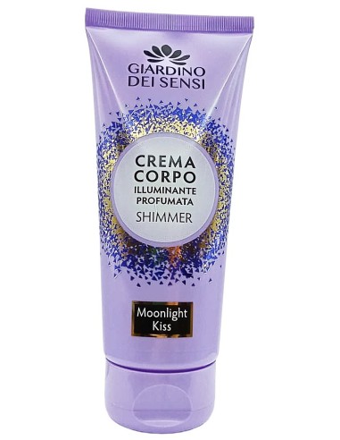 giardino dei sensi crema corpo illuminante shimmer - 200ml - moonlight kiss: tuttocasashop.it: igiene e cura della persona