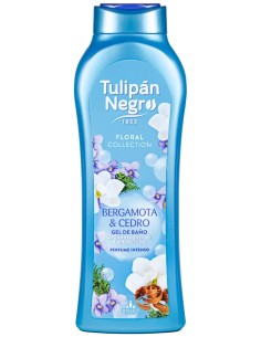 tulipan negro bagnoschiuma - 650ml - bergamotto e cedro: tuttocasashop.it: igiene e cura della persona