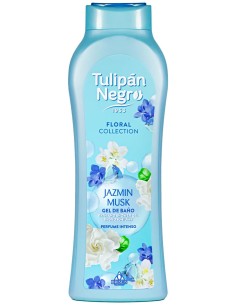 tulipan negro bagnoschiuma - 650ml - gelsomino e muschio: tuttocasashop.it: igiene e cura della persona