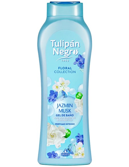 tulipan negro bagnoschiuma - 650ml - gelsomino e muschio: tuttocasashop.it: igiene e cura della persona