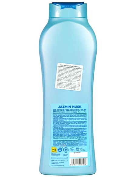 tulipan negro bagnoschiuma - 650ml - gelsomino e muschio: tuttocasashop.it: igiene e cura della persona