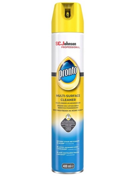 pronto spray 400ml - multi surface cleaner - detergente multi superfici: tuttocasashop.it: pulizia e cura della casa