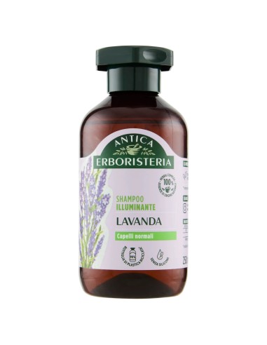 antica erboristeria shampoo 250ml - lavanda - illuminante - capelli normali: tuttocasashop.it: igiene e cura della persona