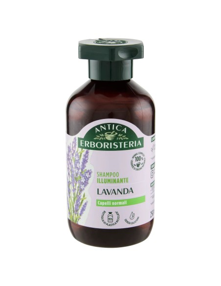 antica erboristeria shampoo 250ml - lavanda - illuminante - capelli normali: tuttocasashop.it: igiene e cura della persona