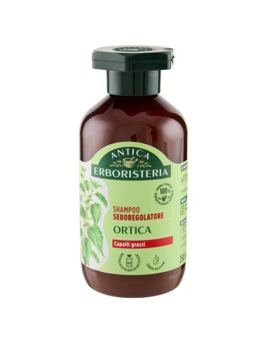 antica erboristeria shampoo 250ml - ortica - seboregolatore - capelli grassi: tuttocasashop.it: igiene e cura della persona