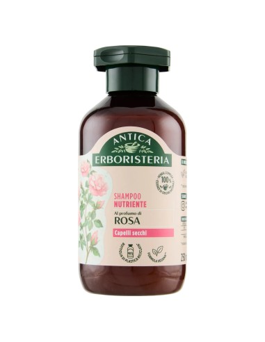 antica erboristeria shampoo 250ml - rosa - nutriente - capelli secchi: tuttocasashop.it: igiene e cura della persona