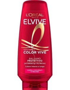 elvive l'oreal balsamo 400ml - color vive - capelli colorati o meches: tuttocasashop.it: igiene e cura della persona