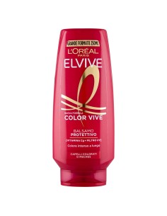 elvive l'oreal balsamo 250ml - color vive - capelli colorati o meches: tuttocasashop.it: igiene e cura della persona