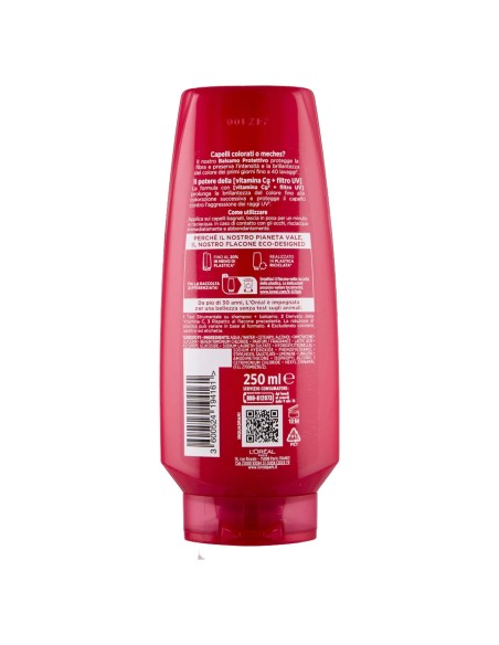 elvive l'oreal balsamo 250ml - color vive - capelli colorati o meches: tuttocasashop.it: igiene e cura della persona