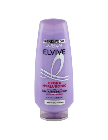 elvive l'oreal balsamo 250ml - hydra hyaluronic - capelli disidratati: tuttocasashop.it: igiene e cura della persona