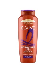 elvive l'oreal shampoo 300ml - olio straordinario d'amla - ricci secchi: tuttocasashop.it: igiene e cura della persona