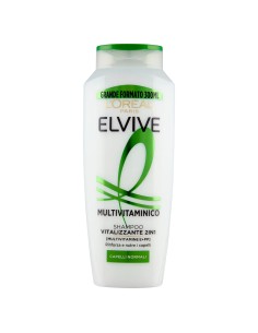 elvive l'oreal shampoo 300ml - multivitaminico volumizzante 2in1: tuttocasashop.it: igiene e cura della persona