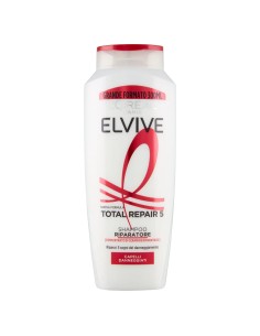 elvive l'oreal shampoo 300ml - total repair 5 riparatore capelli danneggiati: tuttocasashop.it: igiene e cura della persona