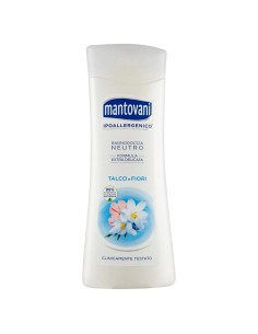 mantovani bagnodoccia 400ml - neutro extra delicato - talco e fiori: tuttocasashop.it: igiene e cura della persona