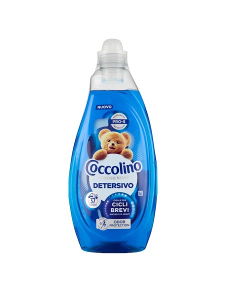 coccolino detersivo cicli brevi 37 lavaggi 1480ml - odor protection: tuttocasashop.it: prodotti per bucato e tessuti