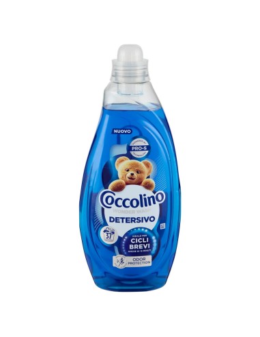 coccolino detersivo cicli brevi 37 lavaggi 1480ml - odor protection: tuttocasashop.it: prodotti per bucato e tessuti