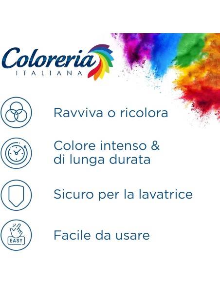 coloreria italiana colorante per tessuti - giallo girasole: tuttocasashop.it: prodotti per bucato e tessuti