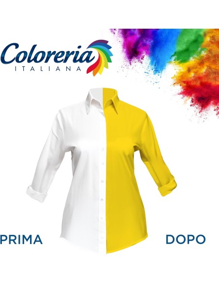 coloreria italiana colorante per tessuti - giallo girasole: tuttocasashop.it: prodotti per bucato e tessuti