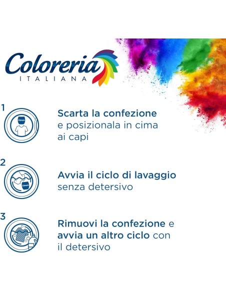 coloreria italiana colorante per tessuti - rosso tulipano: tuttocasashop.it: prodotti per bucato e tessuti
